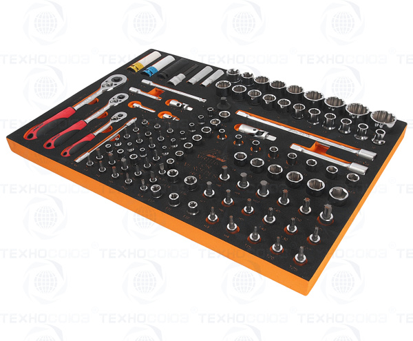 JTC-MB1116 Набор инструмента универсальный, комплектация Mercedes Benz в ложементе (116 предметов)